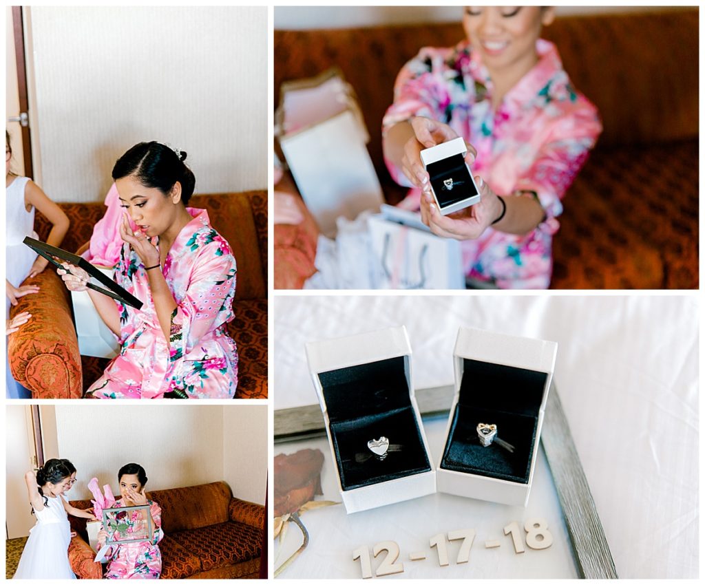 bridal gifts Chicago wedding photographer