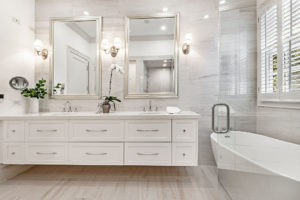 bathroom remodeling project by chicago interior photographer bozena voytko