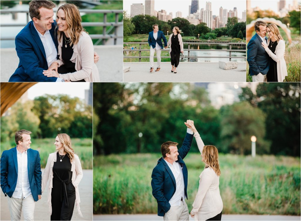 Chicago session for couples in Lincoln park zoo