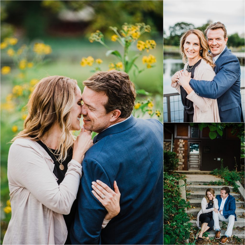 Couples session in Chicago Lincoln Park zoo by Bozena Voytko Chicago wedding photographer