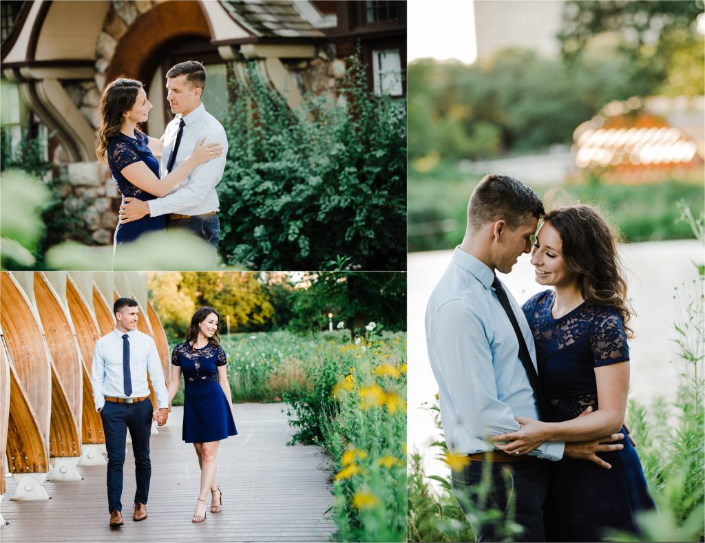 best engagement session images in Chicago Lincoln park nature Nature Boardwalk