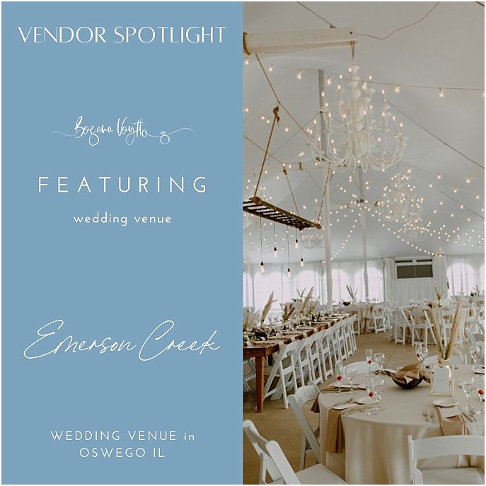 Emmerson Creek Chicago wedding venue - vendor highlight