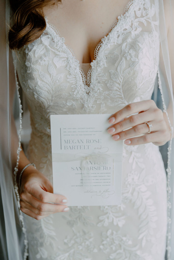 bridal invitation suite