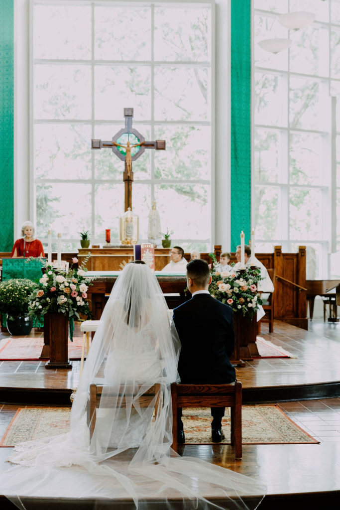 St. Raphael Catholic Church Naperville wedding