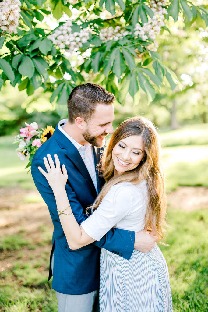 Cantigny Park Romantic Spring Engagement Session