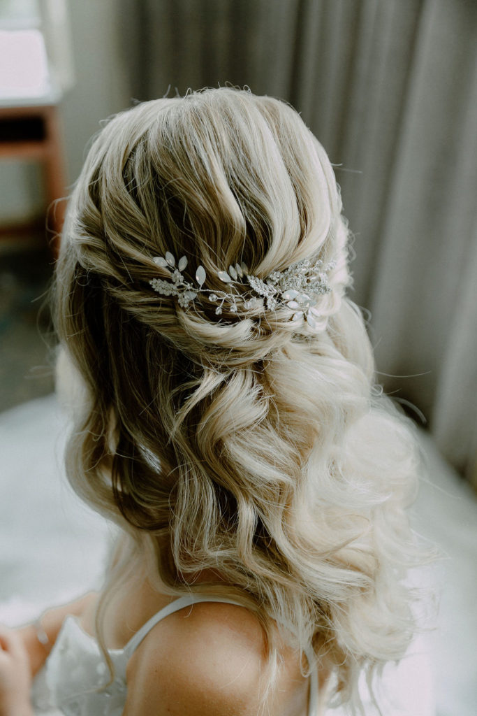 brides hair styles Chicago hair and makeup artist phots