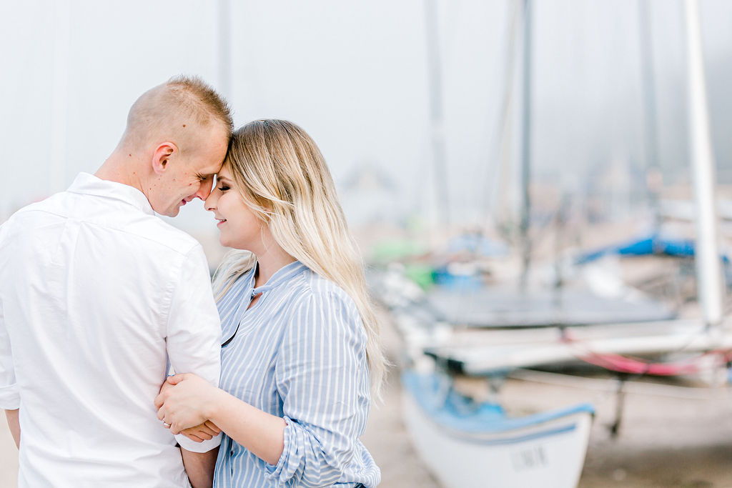 Glencoe Beach Engagement Summer Session