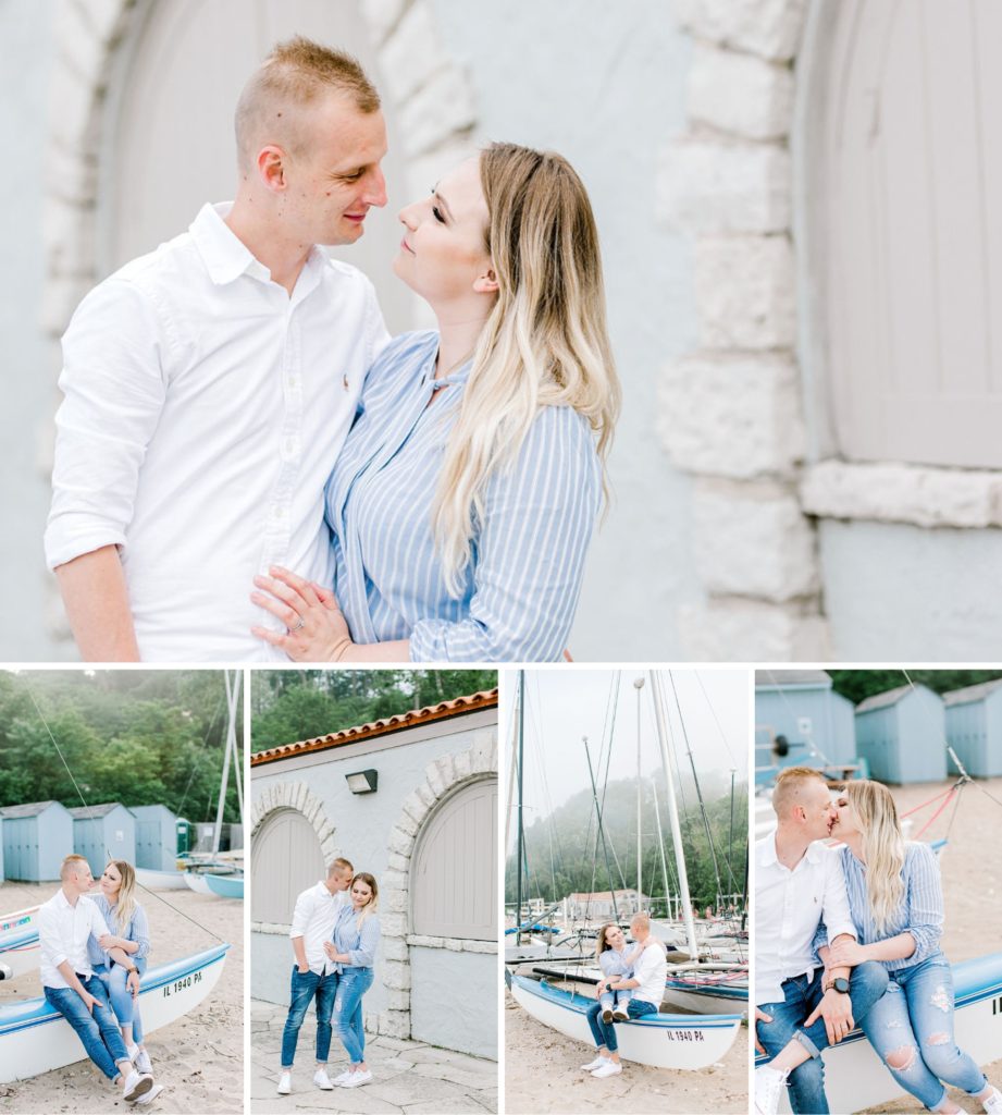 Glencoe Beach Engagement Summer Session