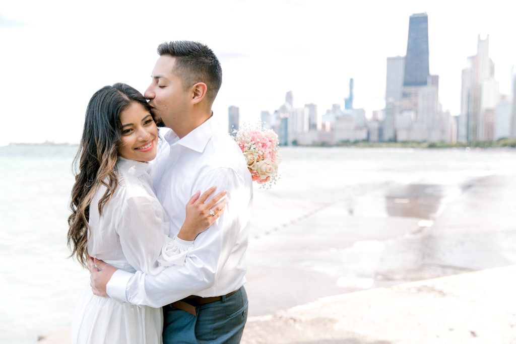 North Ave Beach engagement session, v