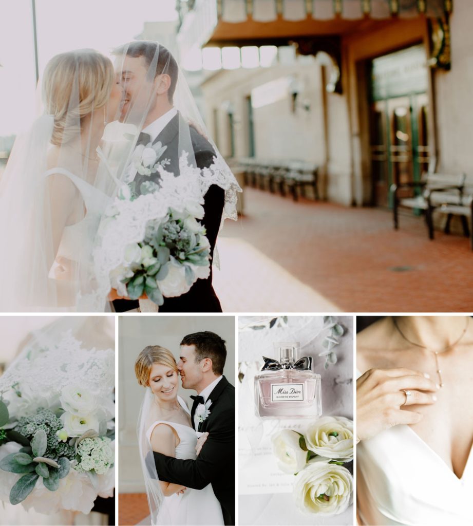 The Grand Ballroom At Joliet Union Station elegant wedding