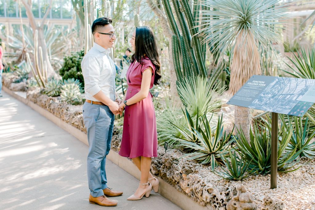 Lincoln Park Conservatory engagement session