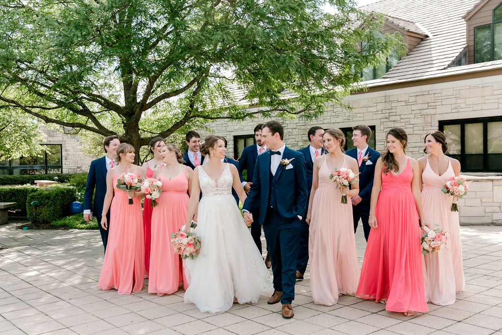 wedding bridal party pictures
