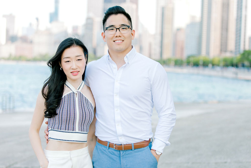  North Ave beach engagement session  