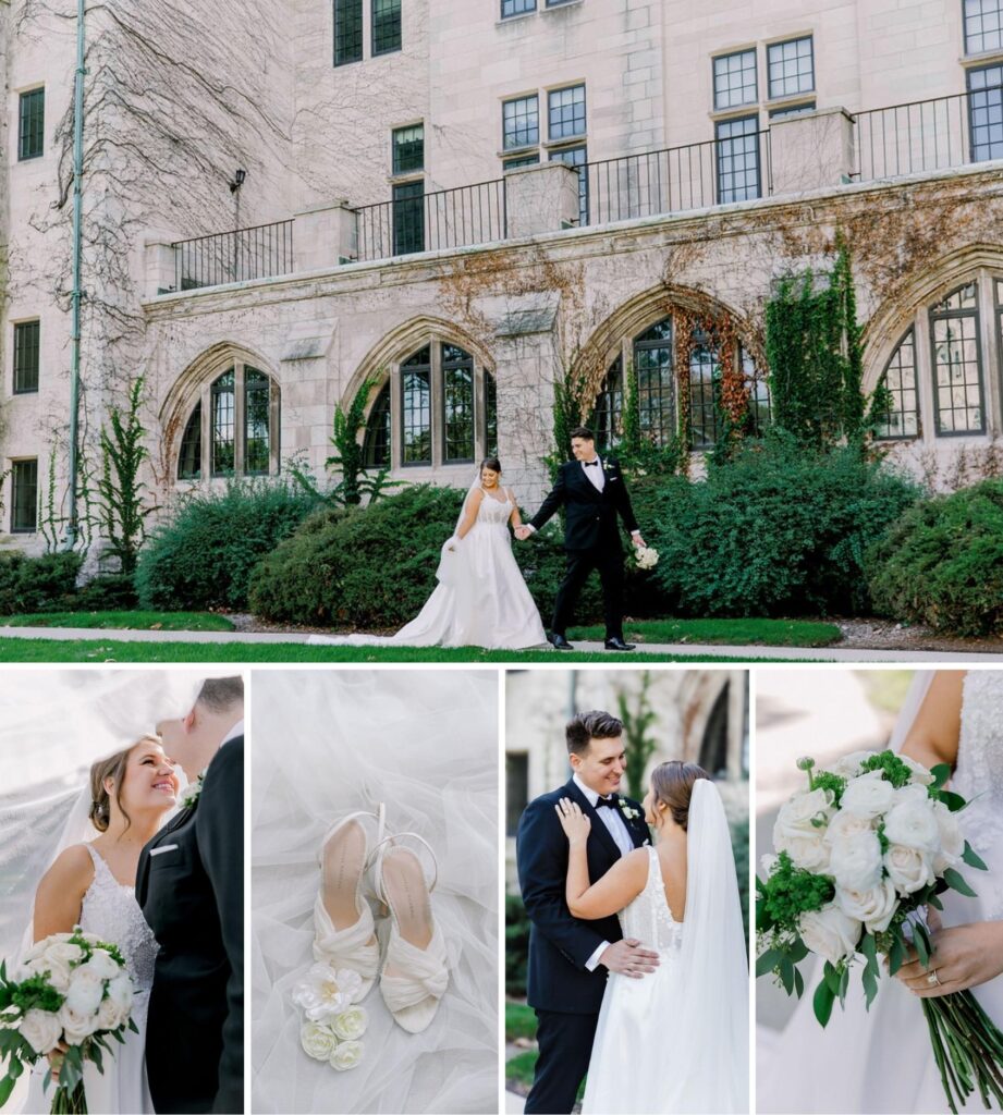 Victoria in the Park and Dominican University Chicago Wedding
