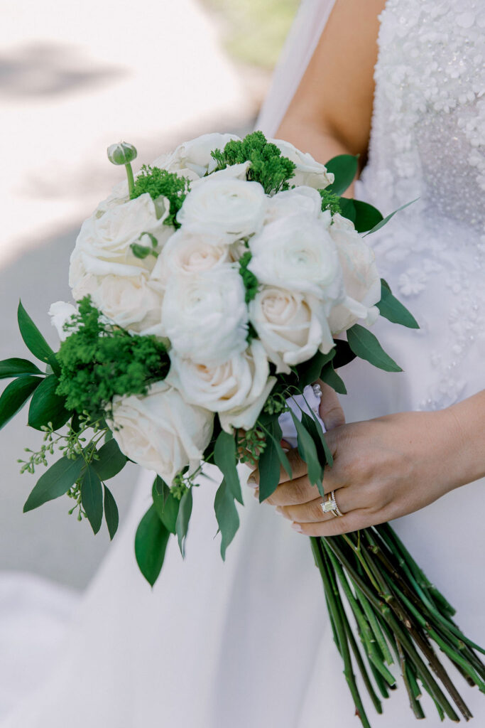 Victoria in the Park and Dominican University Chicago Wedding wedding bouquet 