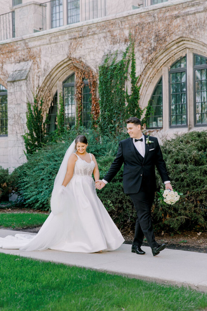 Victoria in the Park and Dominican University wedding in Chicago