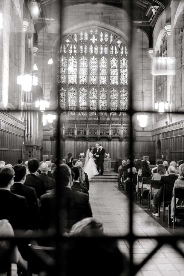 University of Chicago & Meson Sabika Wedding Bond Chapel Ceremony