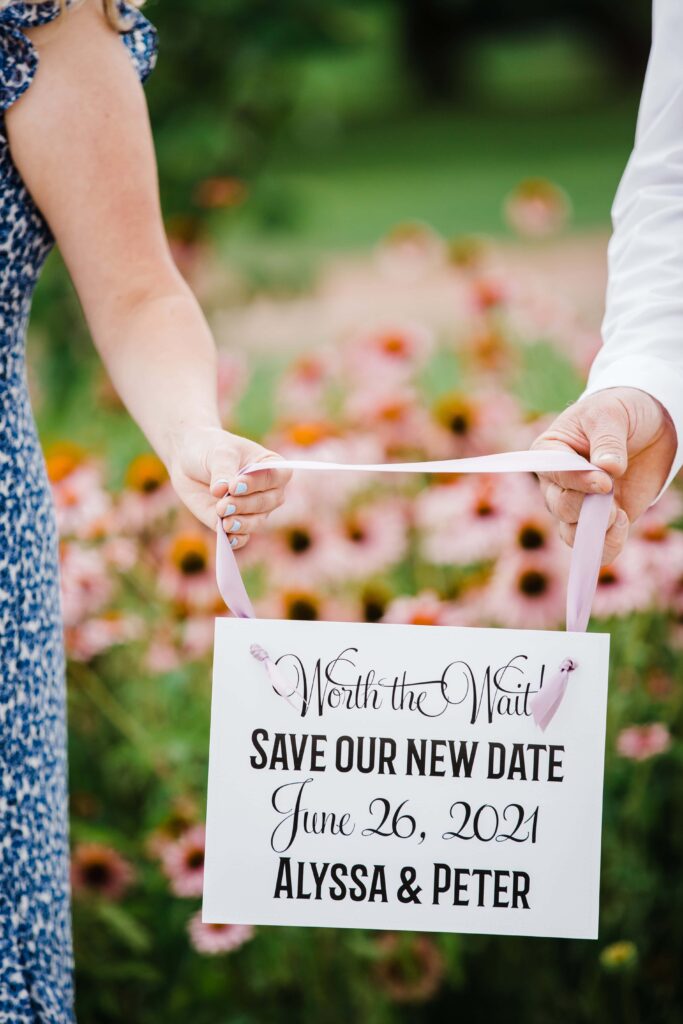 Engagement Session Props custom made sign