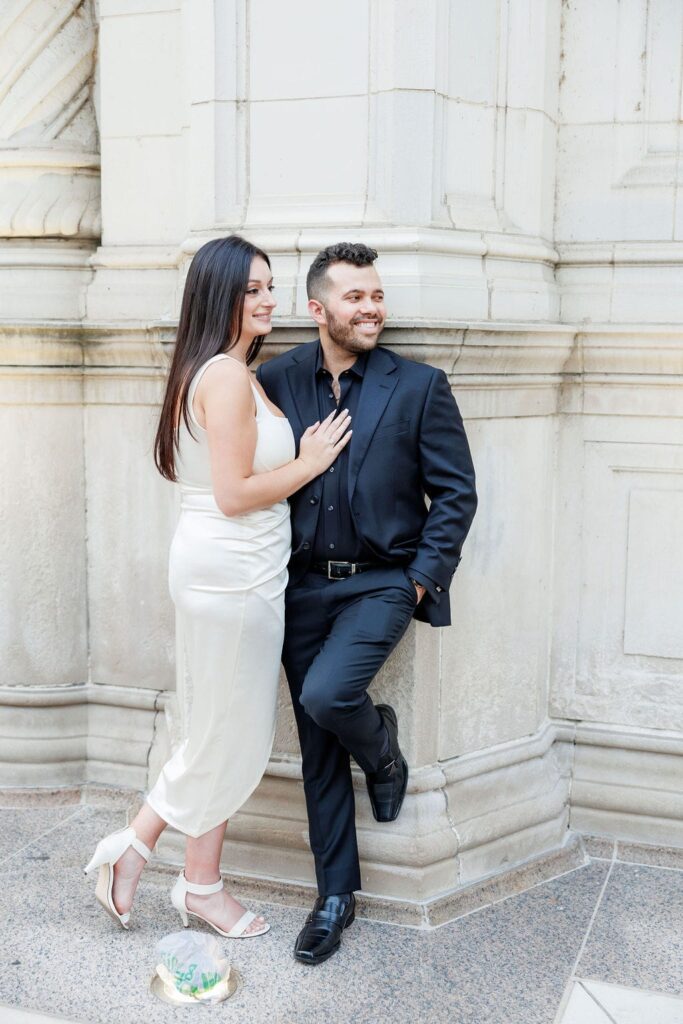 Wrigley Building: A Dream Chicago Engagement