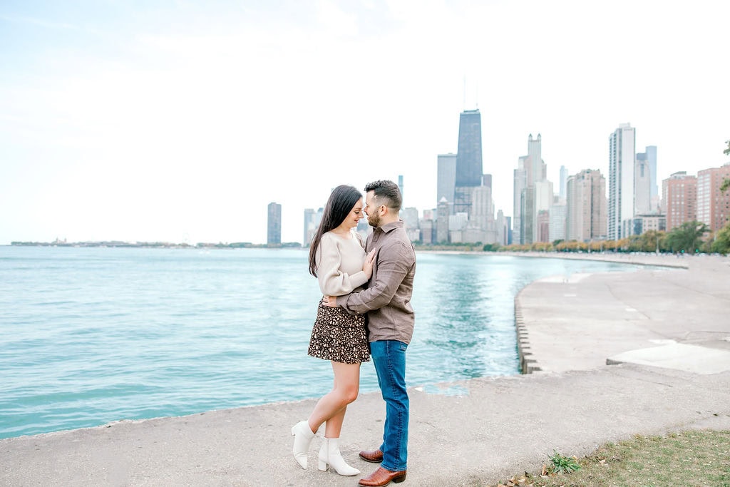 Capturing Love by the Water: North Ave Beach Engagement Session