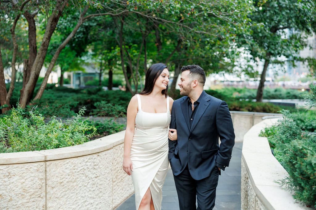 Love and Laughter at North Ave Beach Engagement Session