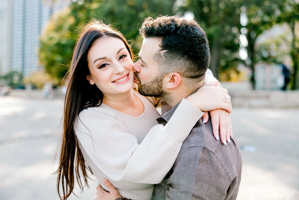 North Ave Beach: The Perfect Chicago Skyline Backdrop for Engagement Photos