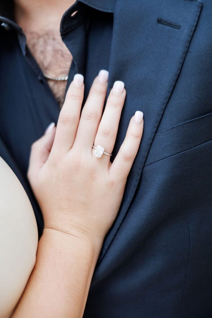 Elegant Moments at the Wrigley Building Engagement Session