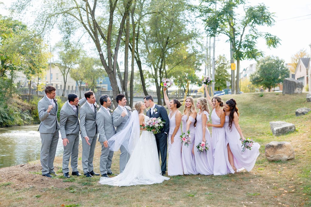 The Bridge Lemont Love Story Wedding Photography